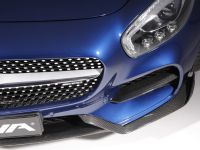 Piecha  air wings left/right airchannel with center front lip fits for Mercedes AMG GT W190