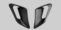 Moshammer Ram Air scoops fits for Porsche 911/997