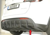 Rieger Heckdiffusor UL  mit AHK passend für Tesla Model Y (003)