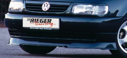 Rieger Frontlippe mit integriertem Spoilerschwert  passend für VW Polo 6N