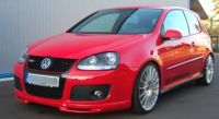 JMS front lip spoiler Racelook with integrated central diffusor fits for VW Golf 5 GTI