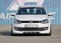 Rieger Spoilerlippe mit mittigen Ausfräsungen  passend für VW Polo 6R