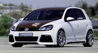 Rieger Spoilerstoßstange inkl. Lufteinlassblenden  passend für VW Golf 6