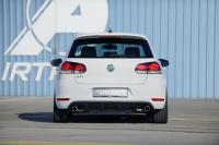 Rieger Heckschürzeneinsatz für Serienendrohr links/rechts  passend für VW Golf 6 GTI/GTD