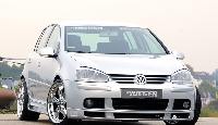 Rieger front lip spoiler  fits for VW Golf 5