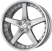 Work Wheels Gnosis GR203 silver Wheel 10.5x20 - 20 inch 5x120.65 bold circle